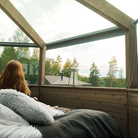 호텔 Revontuli Glass Igloos